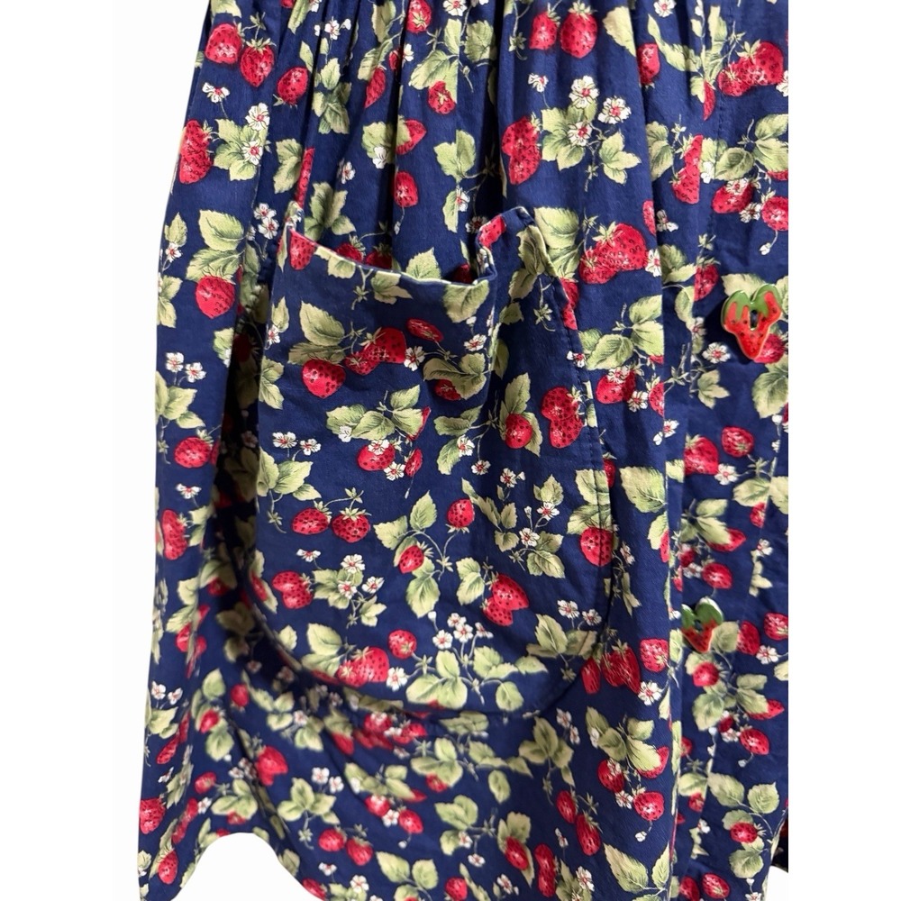 Dogwood Lane Strawberry Fields Cottage Farm Core Sleeveless Dress Women's Small - Picture 7 of 14